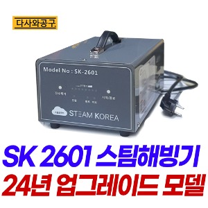 스팀 해빙기 SK-2600 스팀기 세차 청소 해빙 언수도관 녹이는 기계 동파방지 24년 신형 SK-2601