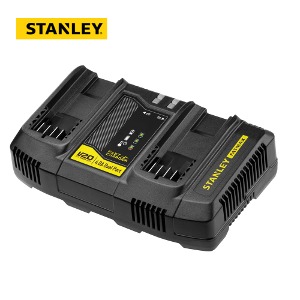 스탠리 20V 팻맥스 듀얼 충전기 USB 충전가능 4A 리툼이온 배터리